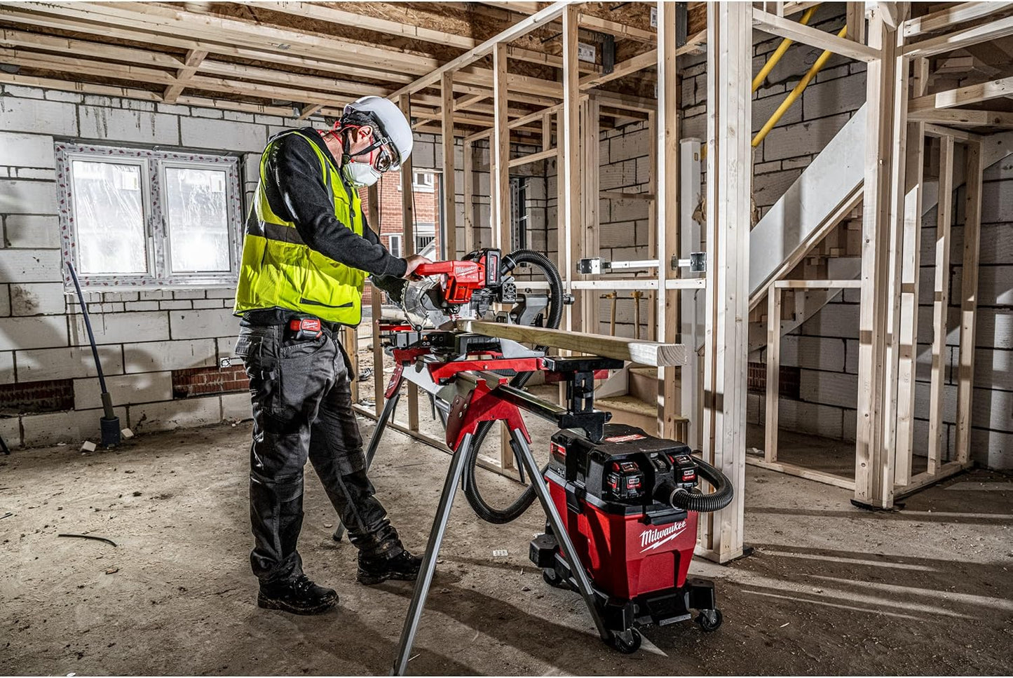 M18F2VC23L – 18V Brushless Cordless Wet &amp; Dry Vacuum (23L, Class L, Black)